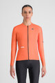 SPORTFUL Hosszú ujjú kerékpáros mez - SUPERNOVA THERMAL W - narancssárga