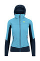 KARPOS Kerékpáros szélálló dzseki - LAVAREDO W - világoskék/kék