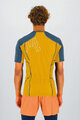 KARPOS Rövid ujjú kerékpáros póló - LAVAREDO - sárga/fekete