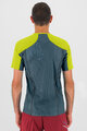 KARPOS Rövid ujjú kerékpáros póló - LAVAREDO - zöld/sárga
