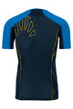KARPOS Rövid ujjú kerékpáros póló - LAVAREDO - fekete/kék