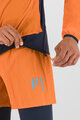 KARPOS Kerékpáros szélálló dzseki - LOT EVO - narancssárga/fekete