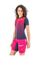 KARPOS Rövid ujjú kerékpáros mez - VERVE EVO W - kék/rózsaszín