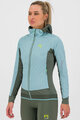 KARPOS Kerékpáros dzseki béléssel - LAVAREDO WINTER W - kék/zöld
