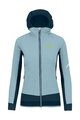 KARPOS Kerékpáros dzseki béléssel - LAVAREDO WINTER W - kék