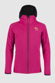 KARPOS Kerékpáros szélálló dzseki - LAVAREDO WINTER KIDS - rózsaszín/fekete