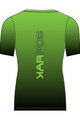 KARPOS Rövid ujjú kerékpáros póló - VERVE MESH - fekete/zöld