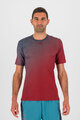 KARPOS Rövid ujjú kerékpáros póló - LAVAREDO ULTRA - piros/kék