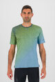 KARPOS Rövid ujjú kerékpáros póló - LAVAREDO ULTRA - zöld/kék