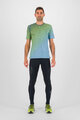 KARPOS Rövid ujjú kerékpáros póló - LAVAREDO ULTRA - zöld/kék