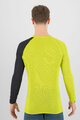 KARPOS Hosszú ujjú kerékpáros póló - DINAMICO OCTA - sárga/fekete
