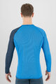 KARPOS Hosszú ujjú kerékpáros póló - DINAMICO OCTA - kék