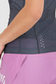 KARPOS Rövid ujjú kerékpáros póló - LAVAREDO EVO W - fekete/rózsaszín
