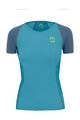 KARPOS Rövid ujjú kerékpáros póló - LAVAREDO EVO W - kék
