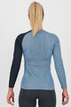 KARPOS Hosszú ujjú kerékpáros póló - DINAMICO OCTA W - kék