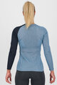 KARPOS Hosszú ujjú kerékpáros póló - DINAMICO OCTA W - kék