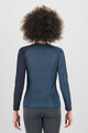 KARPOS Hosszú ujjú kerékpáros póló - DINAMICO OCTA W - kék