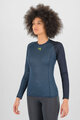 KARPOS Hosszú ujjú kerékpáros póló - DINAMICO OCTA W - kék