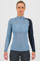 KARPOS Hosszú ujjú kerékpáros póló - DINAMICO OCTA W - kék