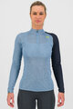 KARPOS Hosszú ujjú kerékpáros póló - DINAMICO OCTA W - kék