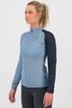 KARPOS Hosszú ujjú kerékpáros póló - DINAMICO OCTA W - kék