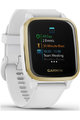 GARMIN okosóra - VENU SQ - fehér/arany