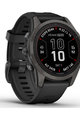 GARMIN okosóra - FENIX 7S PRO SAPPHIRE SOLAR - fekete