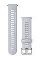 GARMIN szíj - QUICK RELEASE 22 MM - szürke/ezüst