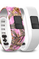 GARMIN karkötő készlet - PINKCAMO/WHITE - rózsaszín/fehér