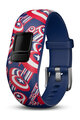 GARMIN szíj - CAPTAIN AMERICA - piros/kék