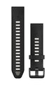 GARMIN szíj - QUICKFIT 20 - fekete/szürke