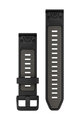 GARMIN szíj - QUICKFIT 20 - fekete/szürke