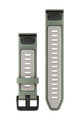 GARMIN szíj - QUICKFIT 20 - zöld/szürke