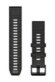 GARMIN szíj - QUICKFIT 22 - fekete/szürke