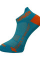 HAVEN Kerékpáros bokazokni - SNAKE SILVER NEO 2PAK - kék/narancssárga