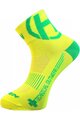 HAVEN Klasszikus kerékpáros zokni - LITE SILVER NEO 2PAK - sárga/zöld