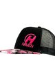 HAVEN Kerékpáros sapka - TRUCKER - fekete/rózsaszín