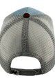 HAVEN Kerékpáros sapka - TRUCKER - szürke/piros