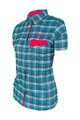 HAVEN ing - AGNESS SLIMFIT - kék/rózsaszín