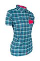 HAVEN ing - AGNESS SLIMFIT - kék/rózsaszín