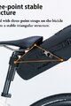 HAVEN Kerékpáros táska - RAINPROOF SEAT 5.0 - fekete