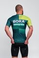 BONAVELO Rövid ujjú kerékpáros mez - BORA 2024 - zöld/világoszöld