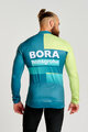 BONAVELO Hosszú ujjú kerékpáros mez - BORA 2024 WINTER - zöld