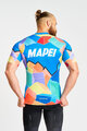 BONAVELO Rövid ujjú kerékpáros mez - MAPEI - kék/színes