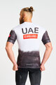BONAVELO Rövid ujjú kerékpáros mez - UAE 2025 - fehér/fekete