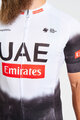 BONAVELO Rövid ujjú kerékpáros mez - UAE 2025 - fehér/fekete