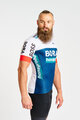 BONAVELO Rövid ujjú kerékpáros mez - BORA 2025 - kék/színes