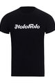 HOLOKOLO Rövid ujjú kerékpáros póló - CREW - fekete