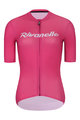 RIVANELLE BY HOLOKOLO Rövid ujjú kerékpáros mez - DRAW UP - rózsaszín