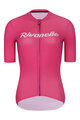 RIVANELLE BY HOLOKOLO Rövid ujjú kerékpáros mez - DRAW UP - rózsaszín